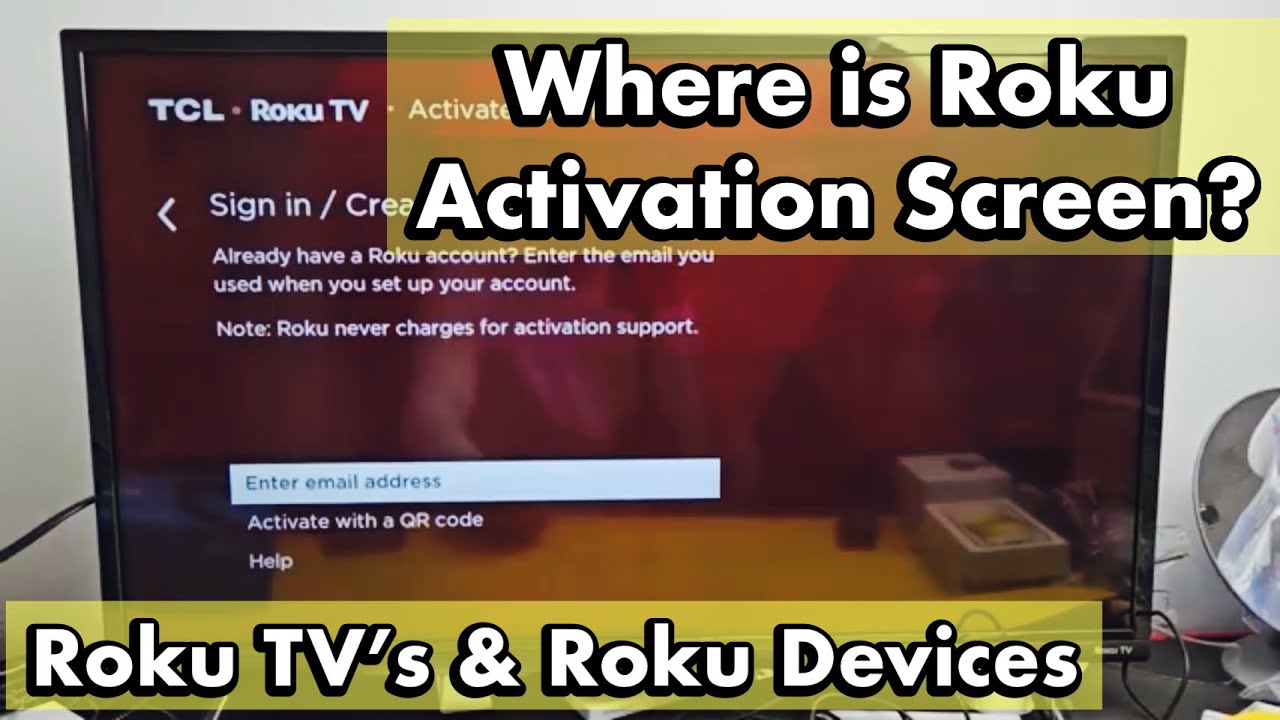 Roku TV: как попасть на экран активации Roku