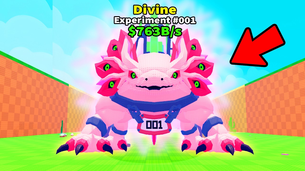 I Got Worlds First DIVINE Experiment 001 in Steal An Egg...