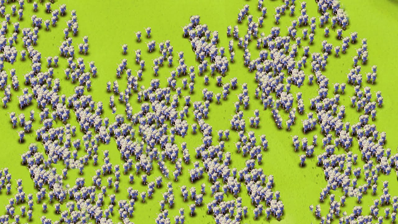 Destroying 100,000 riflemen in Boom Beach...