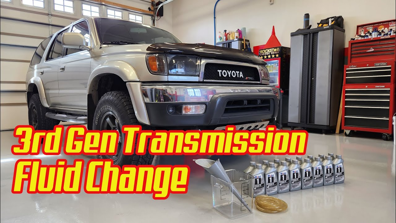 4Runner Trans Fluid Exchange Speedy's Garage Restoring a 3rd Gen 4Runner P7