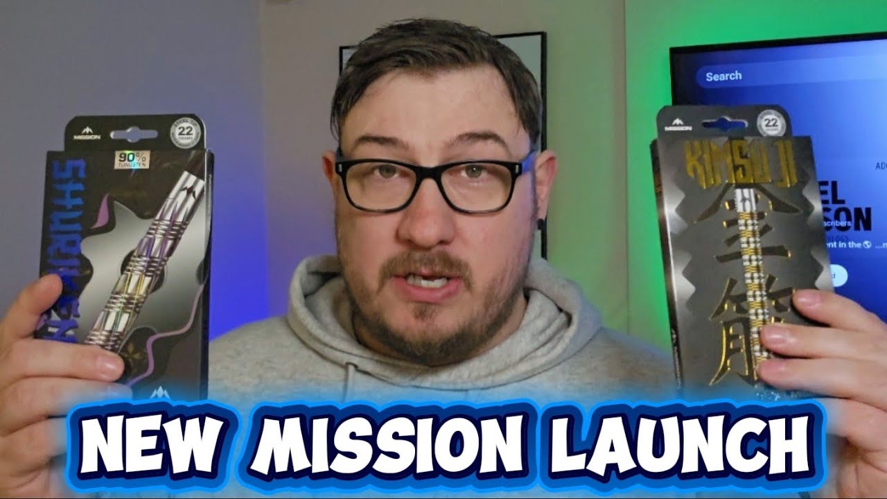 ОБЗОР НОВЫХ ДАРТСОВ MISSION