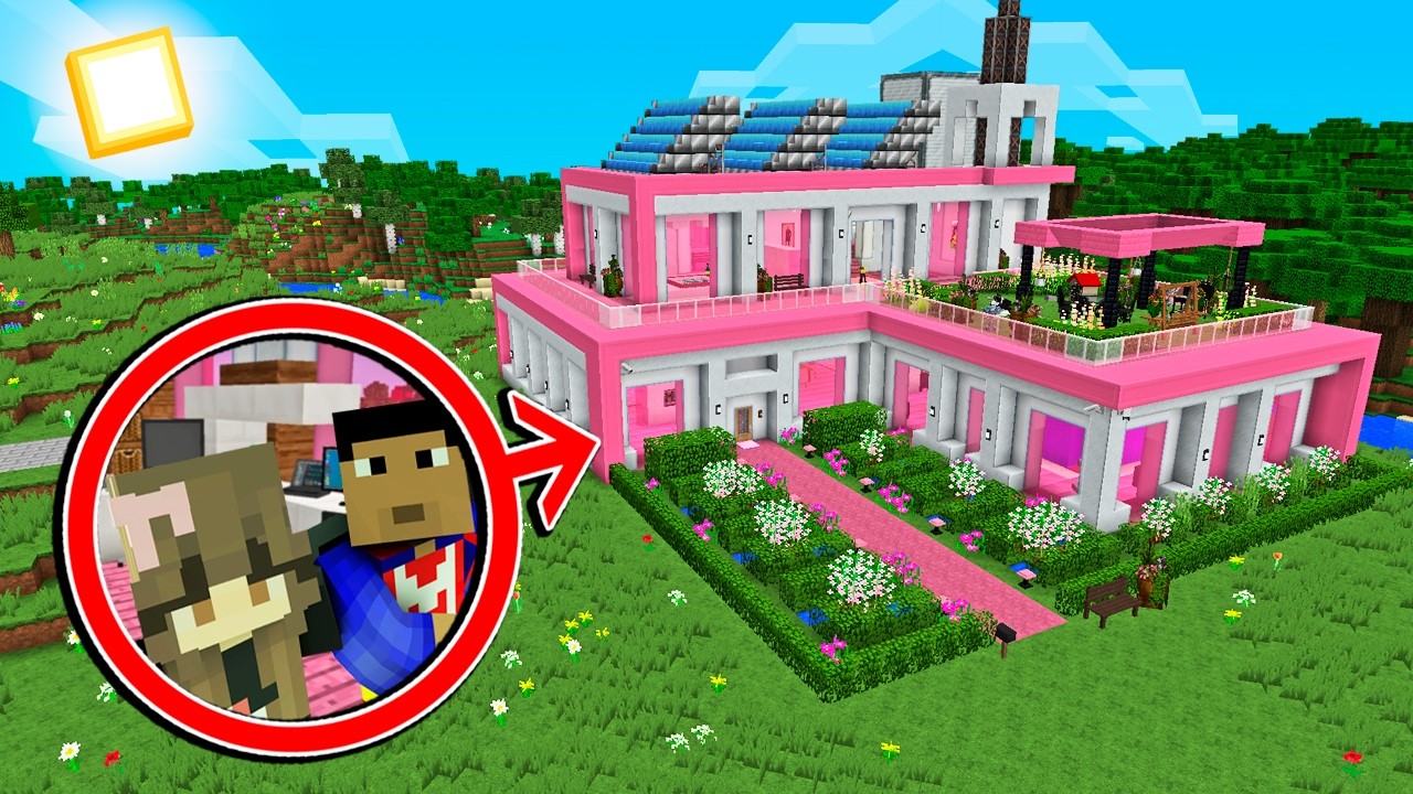 UNA FAN LOCA ME ROBÓ LA CASA EN MINECRAFT TROLL 😱