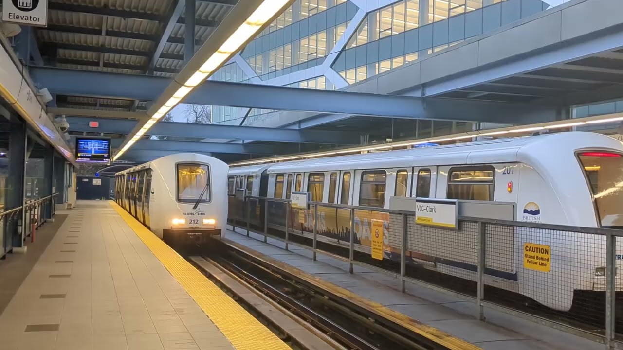 Translink BCRTC Mark 2action at VCC Clark Station Part 2