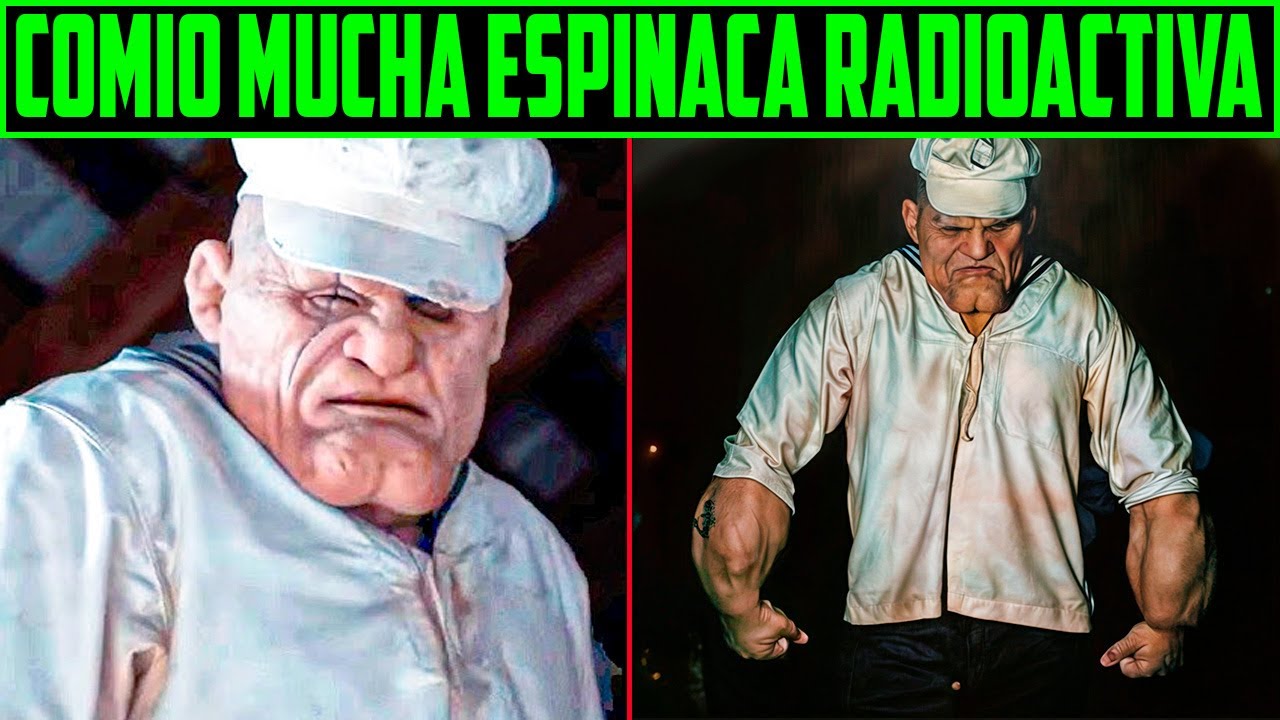 POPEYE RADIOACTIVO NO ES BUENO - POPEYE LA PELICULA - RESUMEN EN 10 MINUTOS.