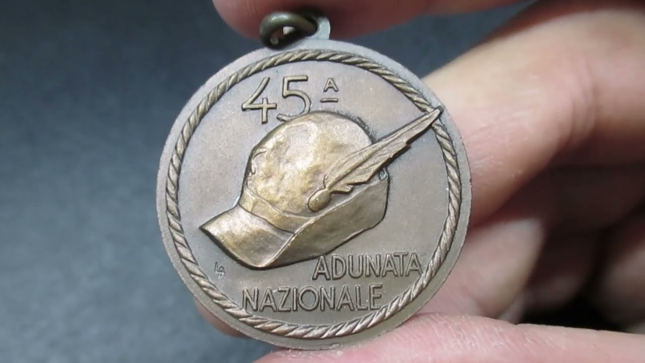 Medaglia 45° Adunata Nazionale degli Alpini - Milano 1972