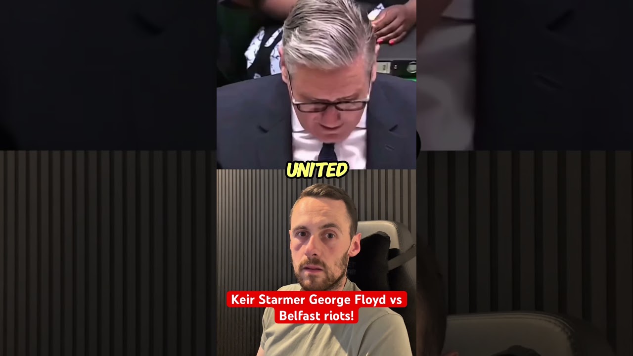 Кир Стармер, Джордж Флойд и беспорядки в Белфасте! #keirstarmer #georgefloyd #belfast #протесты #...