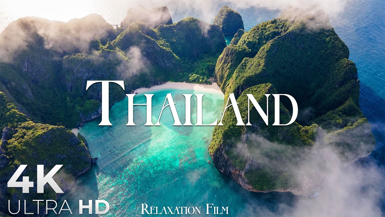 Thailand 4K • Nature Relaxation Film Peaceful Music | 4K Ultra HD