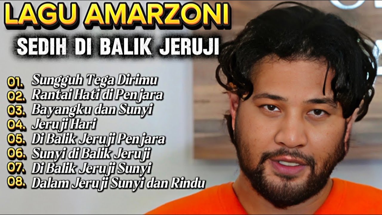 Amar Zoni Di Balik Jeruji Full Album 2025 | Pop Minang Slow Rock Melayu Lagu Sedih & Menyentuh Hati