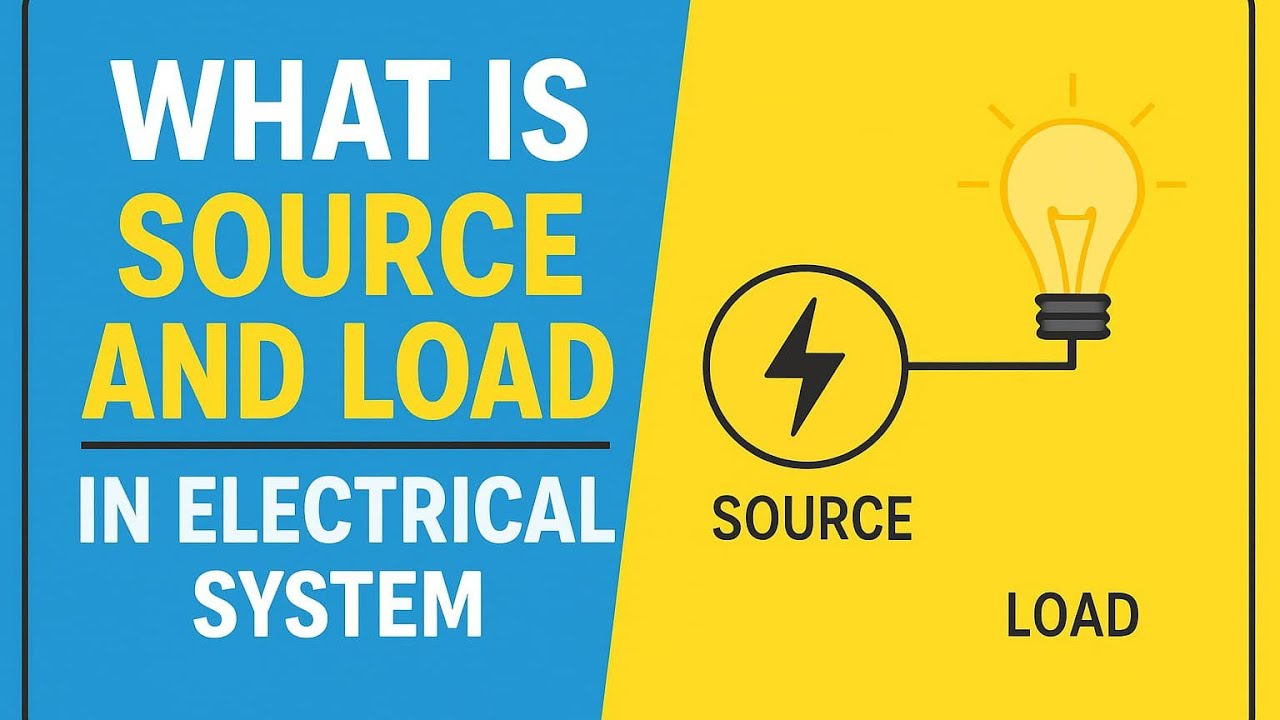 Source and Load in electrical system | what is source and load #instrumentation #electrical