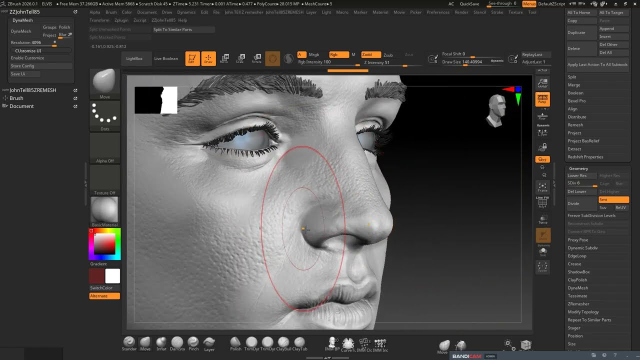 Трішечки про скульптінг в Blender3d/ З особистого досвіду