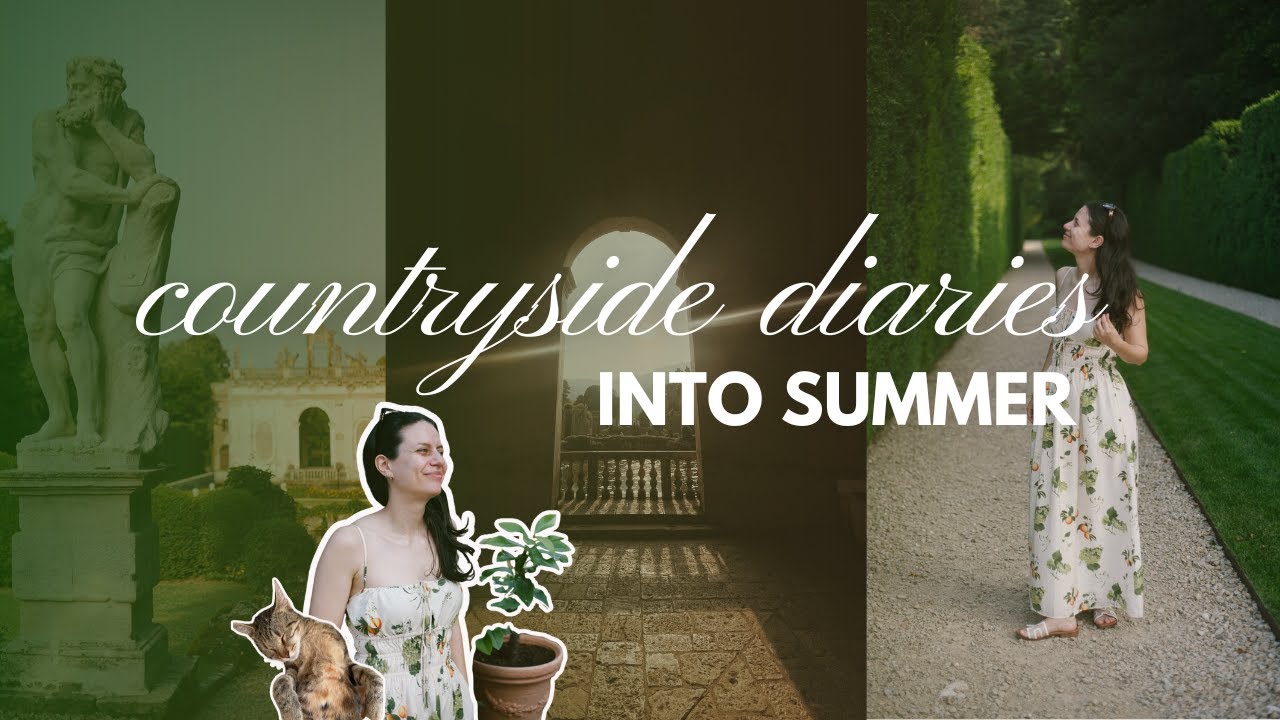 COUNTRYSIDE DIARIES 🍒 Transitioning into Summer: orchard goodies, nature & books