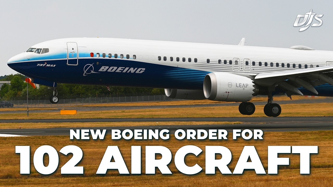 102 Boeing Aircraft Ordered
