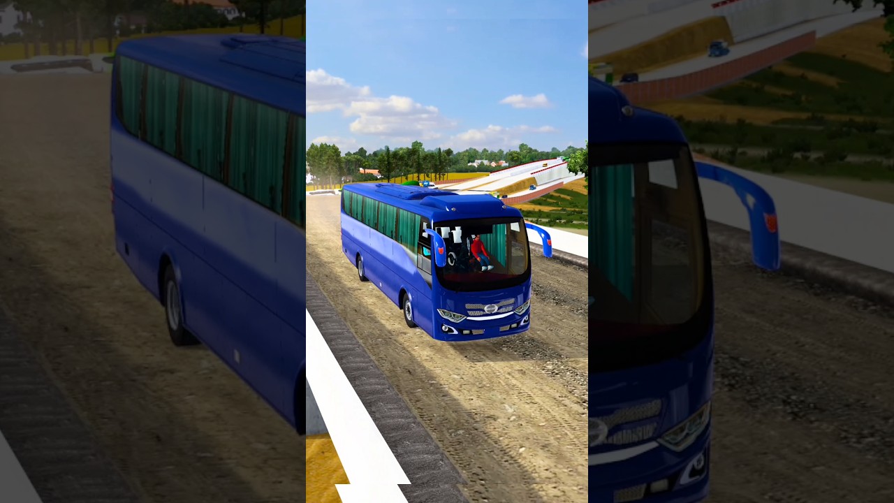 Realistic Bus Driving On ETS2 