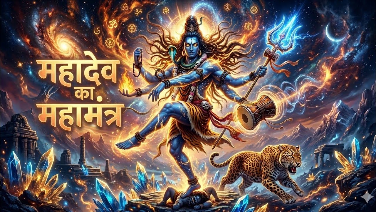 शिव का चित्र नेत्र से Dhari | Trinetra Dhari Mahakal | Cinematic Tandav Rock | @SwaranjaliBhakti