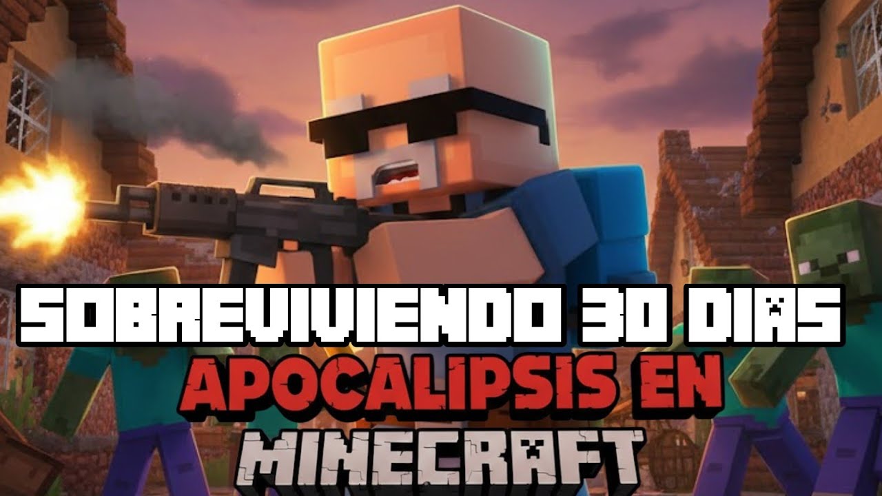 APOCALIPSIS ZOMBIE EN MINECRAFT - DIA#1 CONSTRUYENDO LA BASE🔥