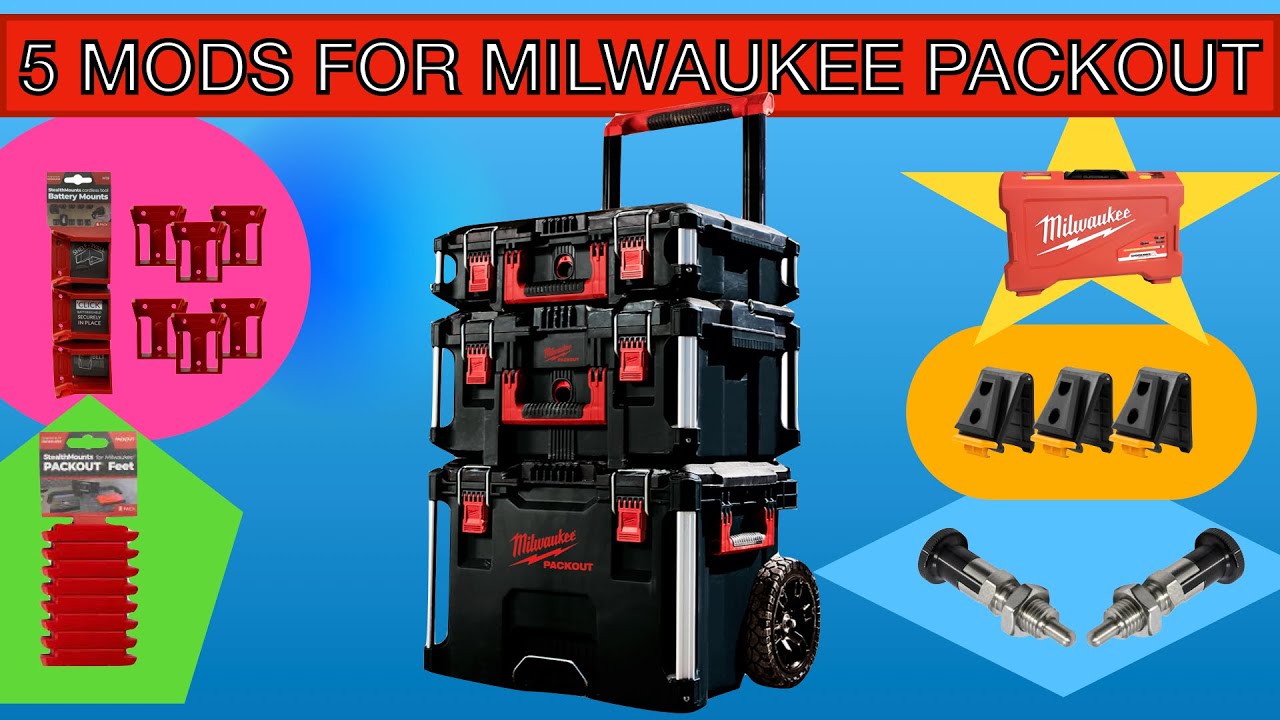 Milwaukee Packout 5 Модификации/Советы/Хаки
