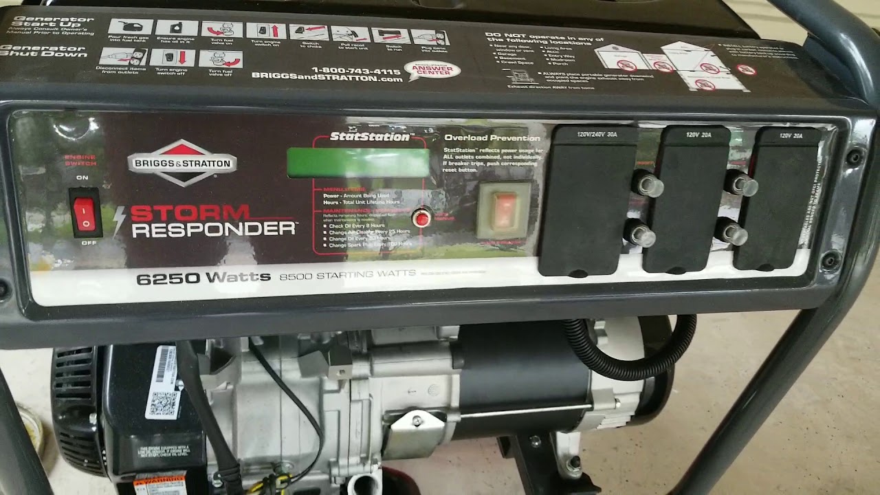 Briggs and Stratton Storm Responder 6250