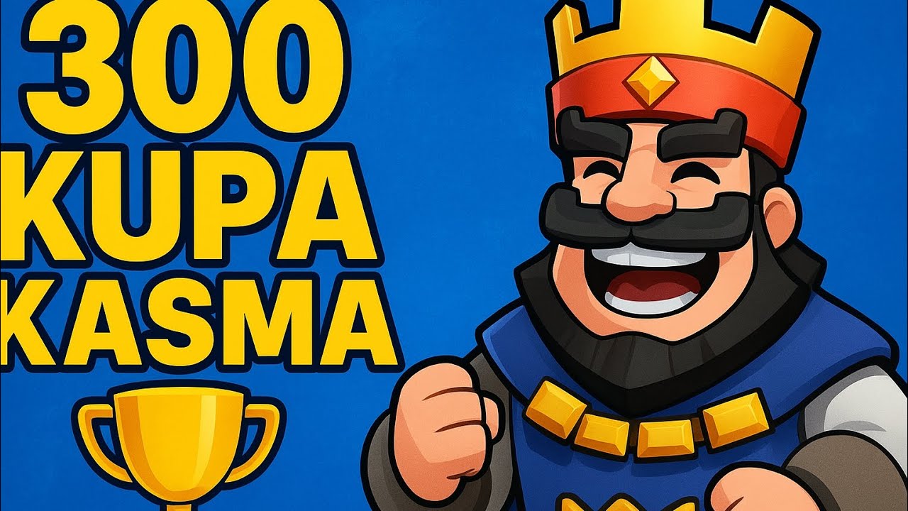400 abone özəl Clash royale 300 kupa kasma