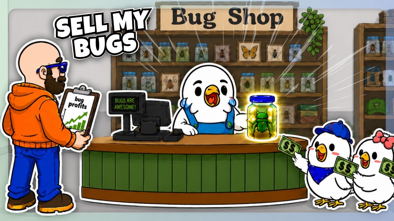I Maxed Out A Tiny Bug Shop And Beat The Entire Game