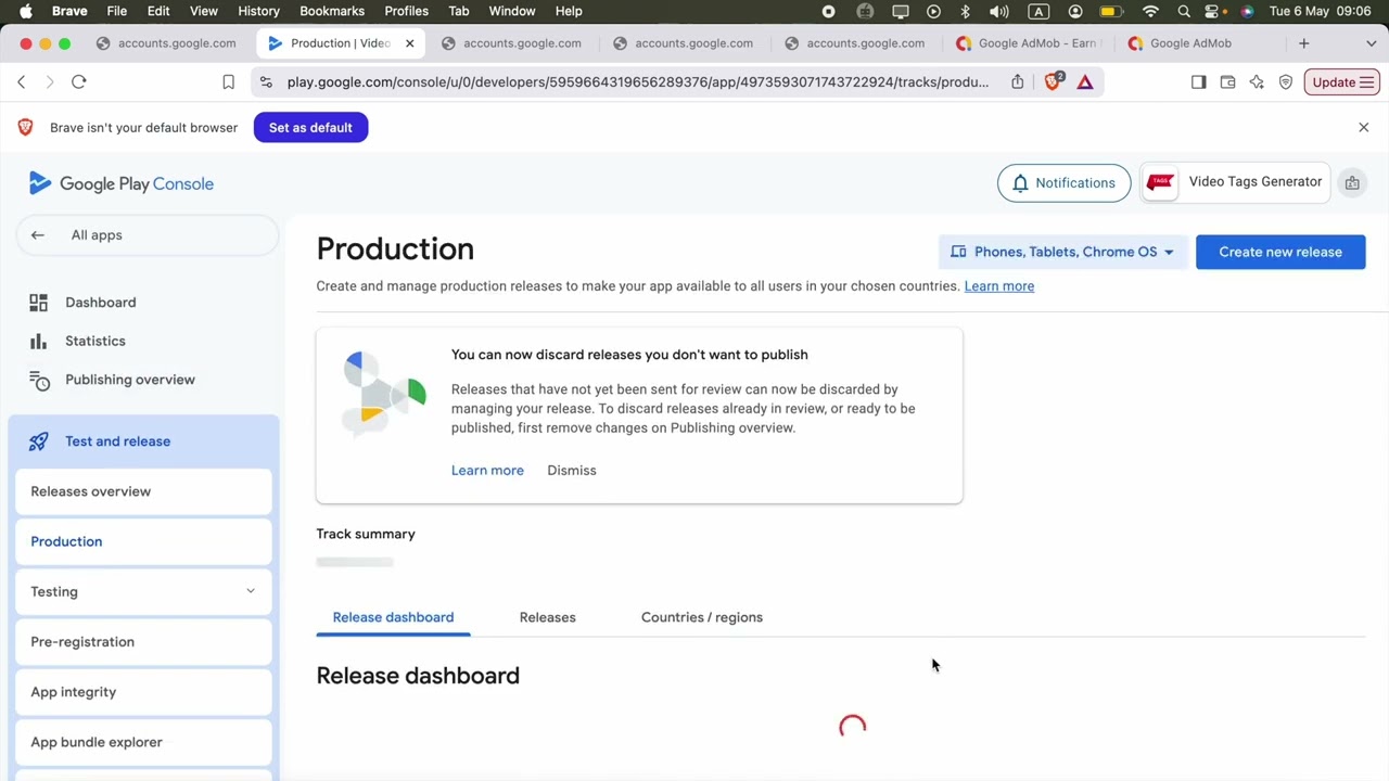 I accidentally published an app on Google Play with Manage Publishing turned on. What can I do?