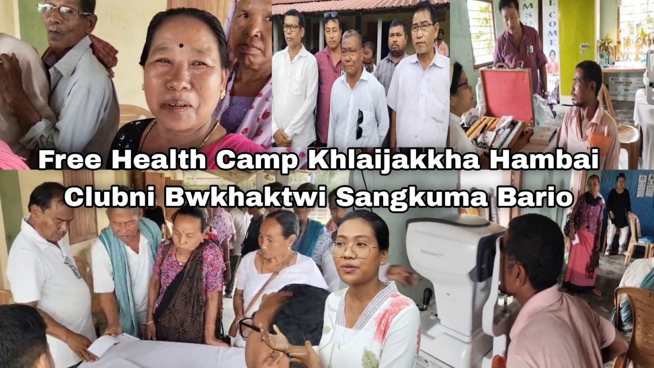 Free Health Camp Khlaijakkha Hambai Clubni Bwkhaktwi Sangkuma Bario