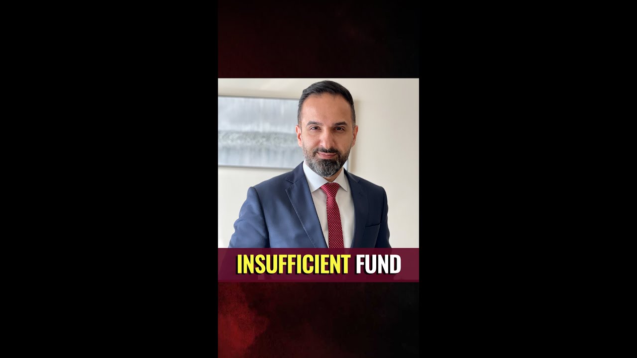 Bounce cheque due to insufficient fund | Arash Zad Lawyer in UAE