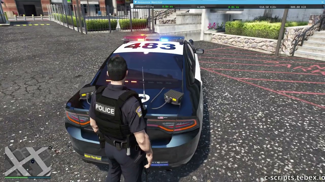 Weapon Sling / Weapon On Back - FiveM Script