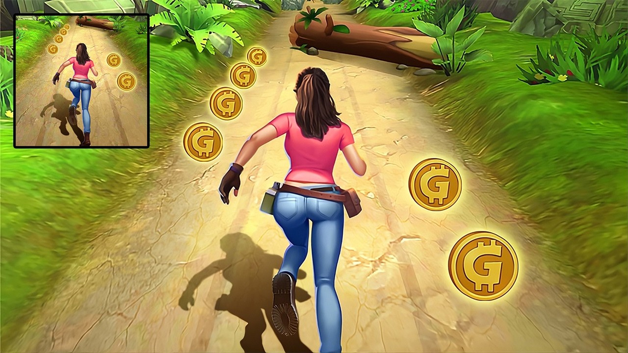 Endless Run: Jungle Escape | Gameplay Walkthrough | (Android, iOS)