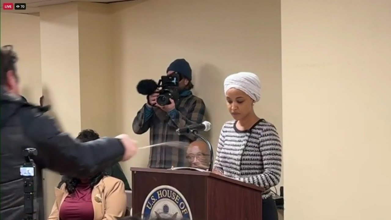 Man attacks congresswoman with unknown liquid at Minneapolis event