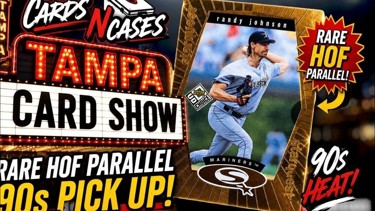 Cards N Cases 28 августа 2026 г., ежемесячная выставка спортивных карточек в Тампе: крупные приоб...