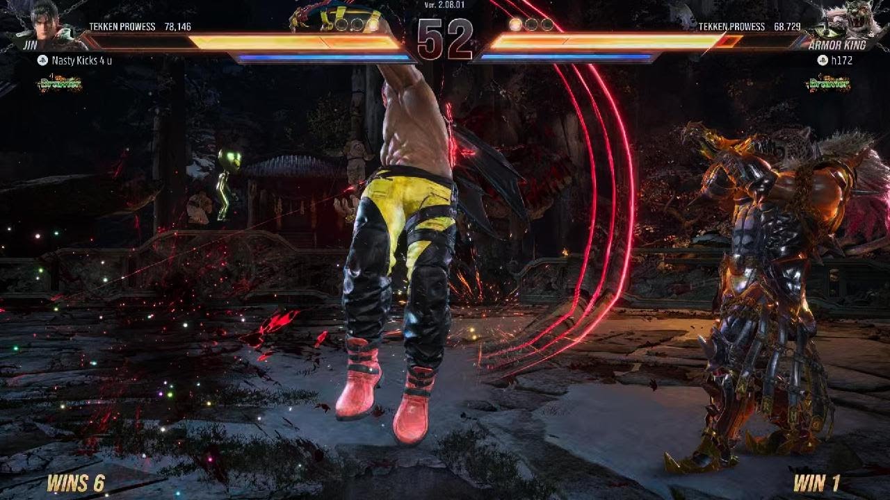 Jin Vs Armor king 1