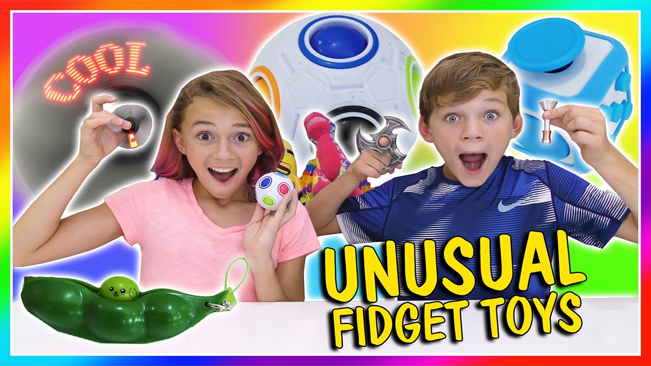 САМЫЕ НЕОБЫЧНЫЕ ИГРУШКИ FIDGET | Мы - Дэвисы