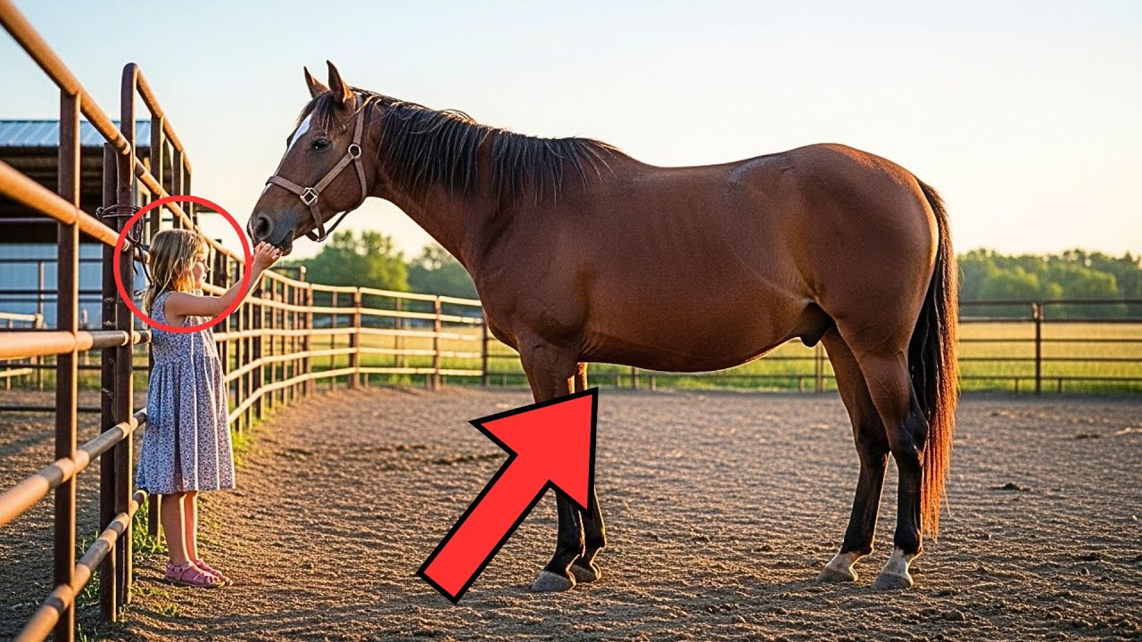 Pregnant Mare Ignored at Auction Until 10-Year-Old Girl Changes Her Destiny
