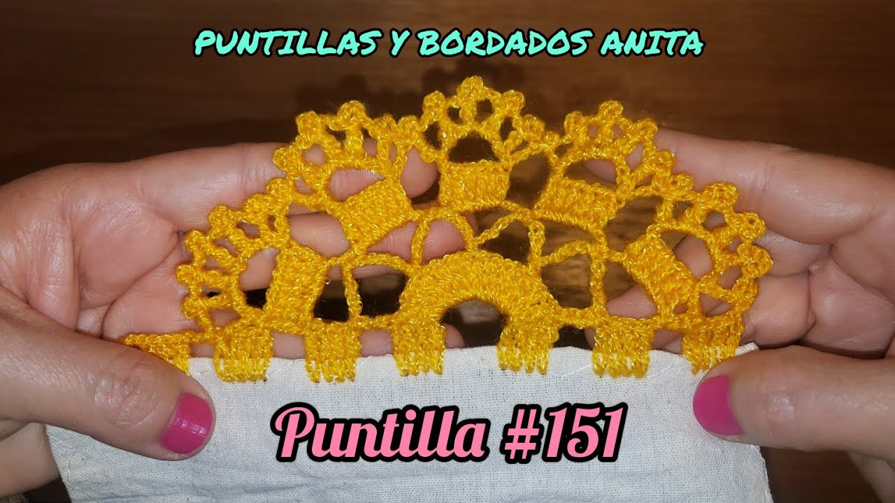 PUNTILLA #151 🌼 UNA SOLA VUELTA