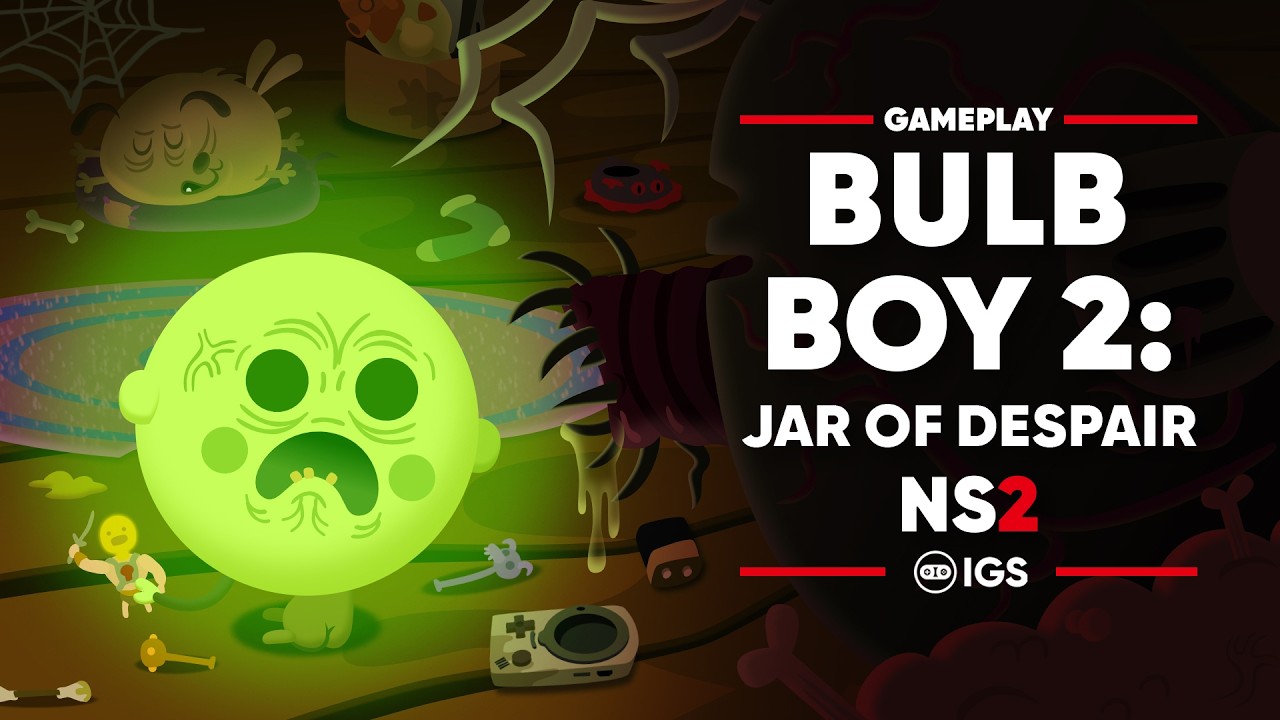 Bulb Boy 2: Jar Of Despair Nintendo Switch 2 Gameplay