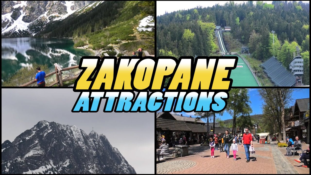 ZAKOPANE ATTRACTIONS - Zakopane Atrakcje Turystyczne - Poland (4k)