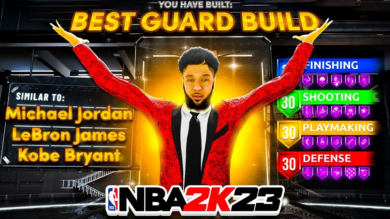 BEST GAME BREAKING GUARD BUILD IN NBA 2K23! *NEW* ALL AROUND BUILD IN NBA 2K23! BEST BUILD NBA 2K23