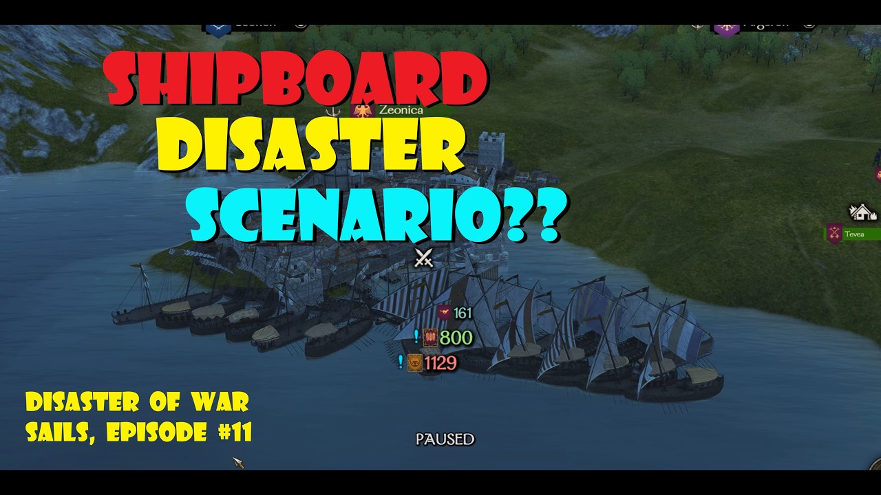 Helping a Subscriber with a TOUGH Naval Battle in War Sails: Episode  #11