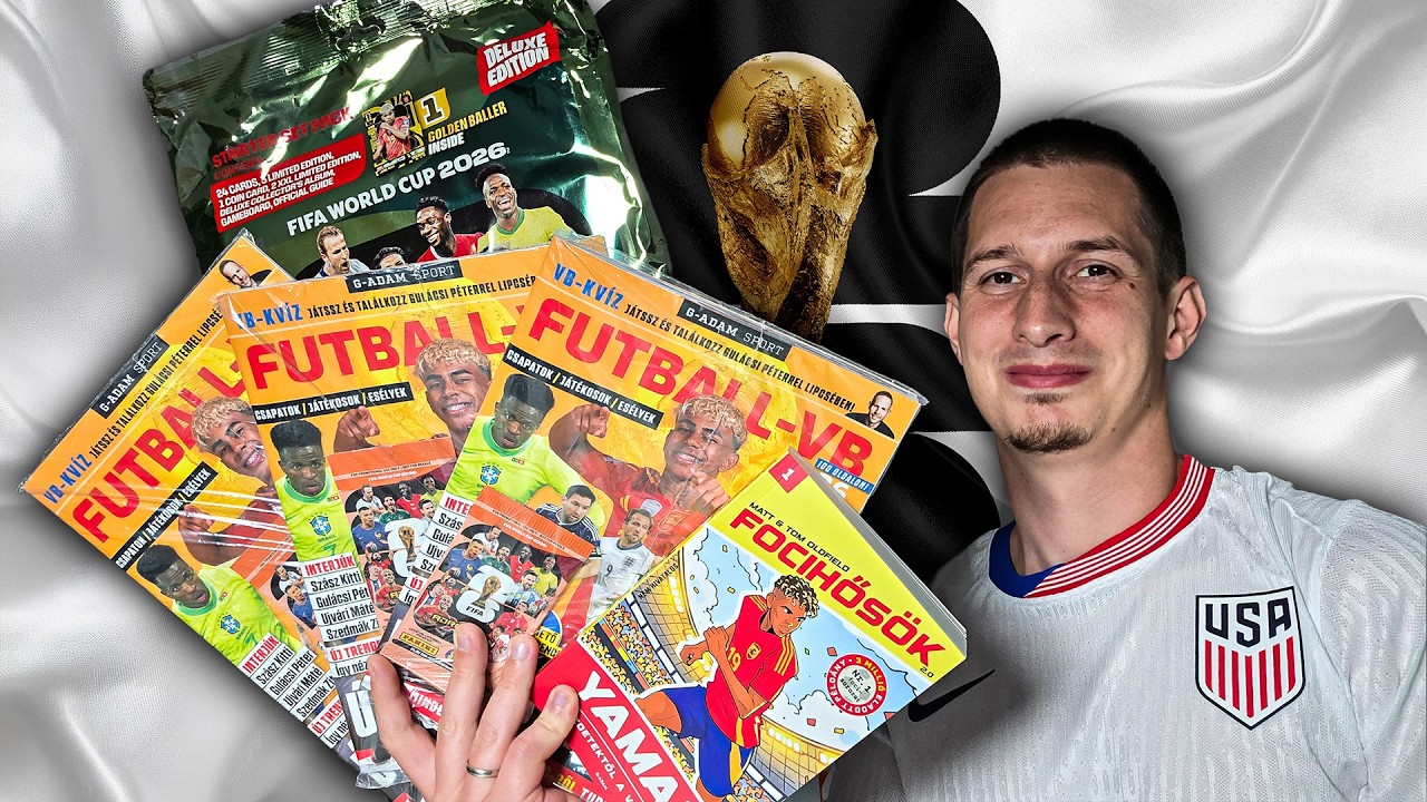 Panini Adrenalyn XL World Cup 2026 | Deluxe Starter + VB 2026 Magazin!
