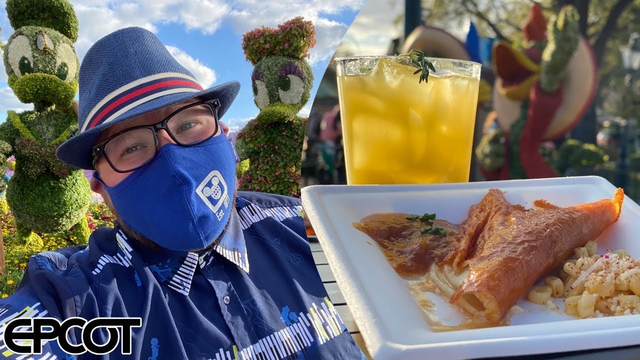 Disney&rsquo;s Flower And Garden Festival 2021 | The Garden Margarita & Potato Pancakes | March 9th 2021