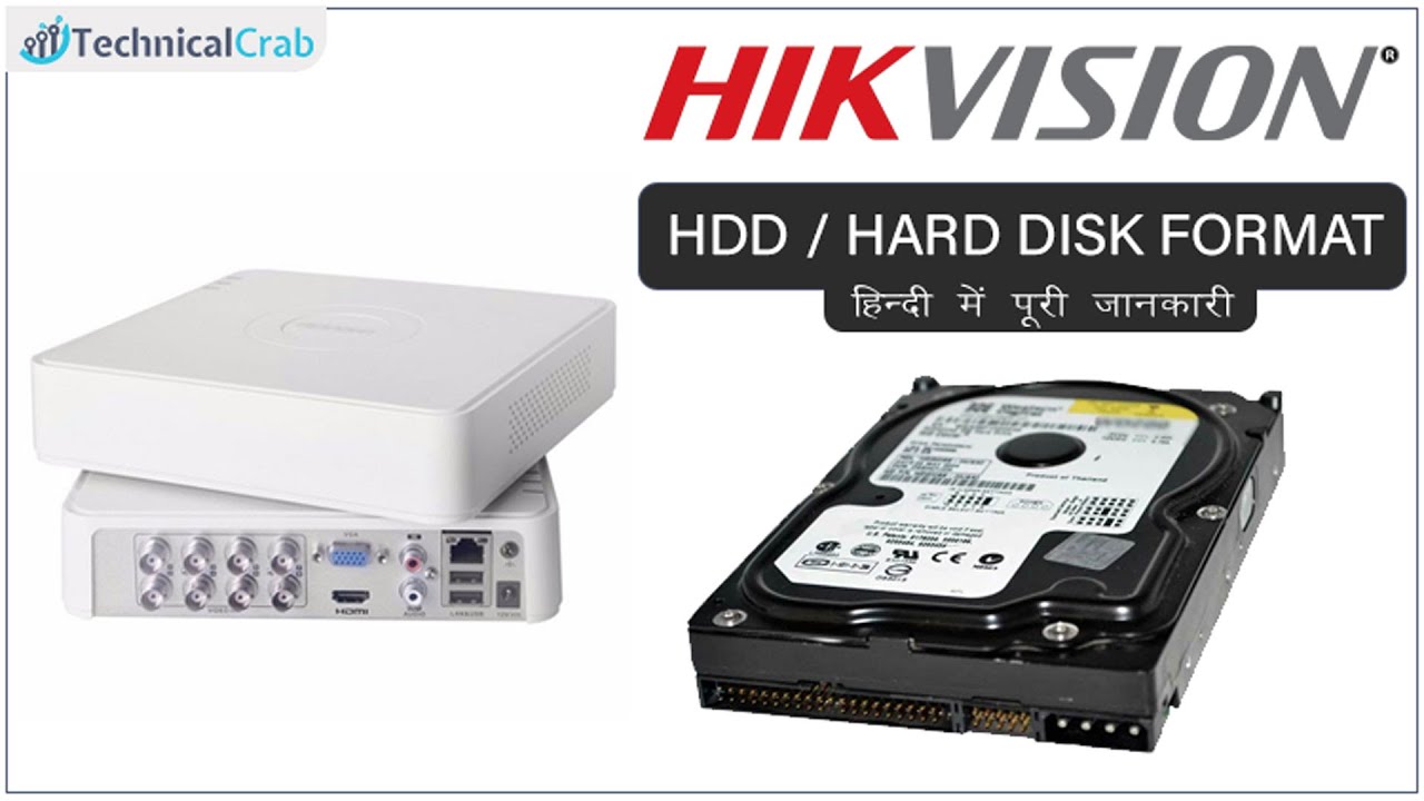 hikvision dvr hard disk format kaise kare ? | how to format hikvision hard disk