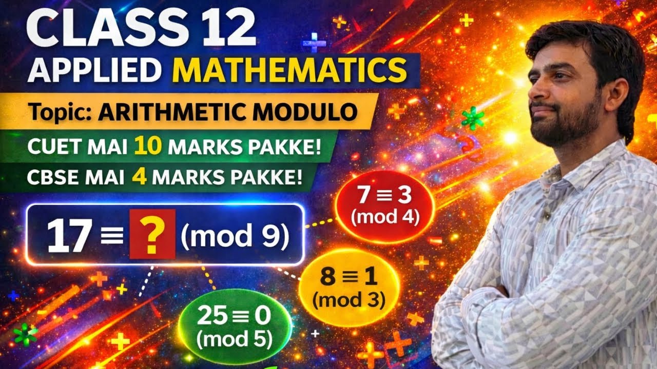 Class 12 Applied Mathematics | Chapter 1Numbers se darr khatam 😎 | Full Concept + Easy Tricks