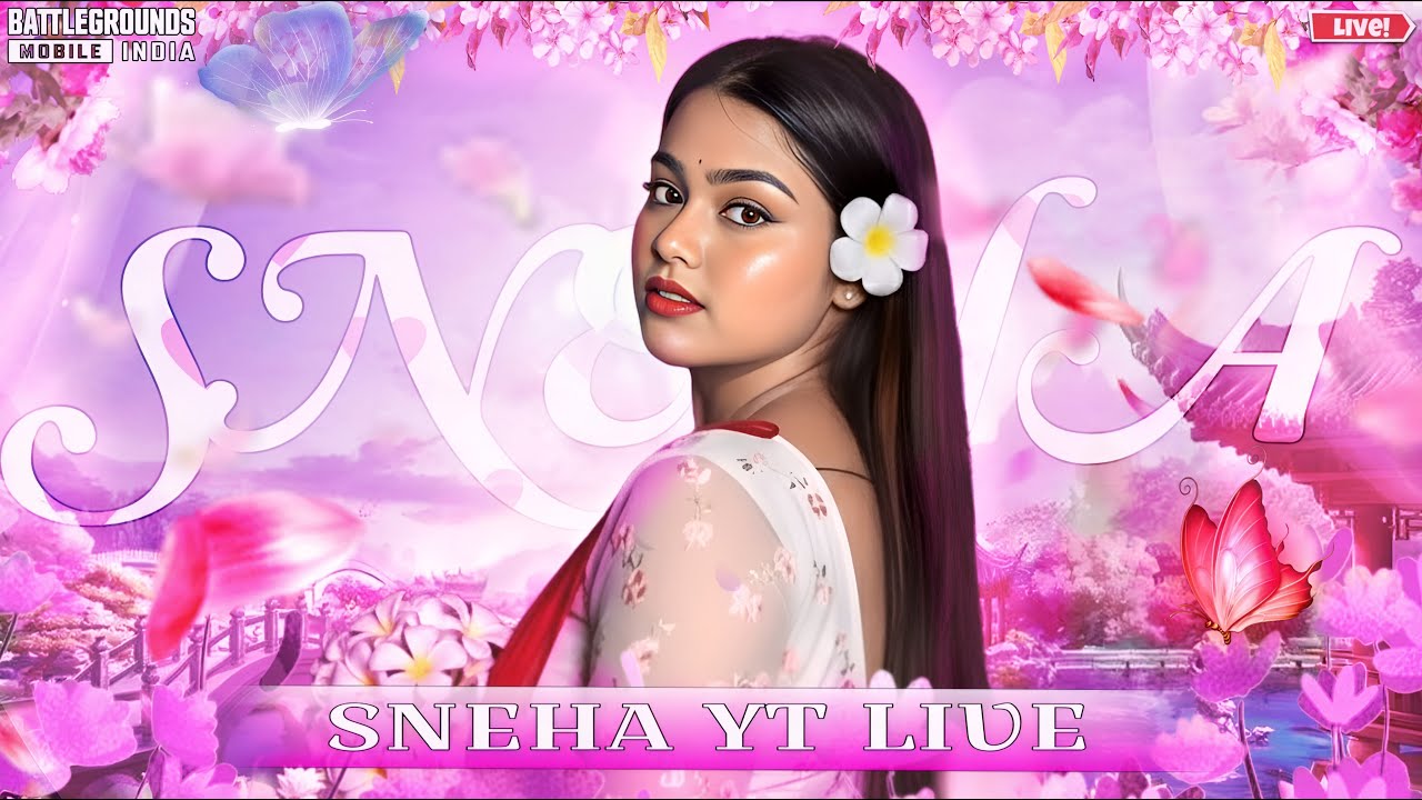 AJAO  KISME KITNA HAI DUM 1v1 with  SNEHA YT LIVE• | BGMI Live  