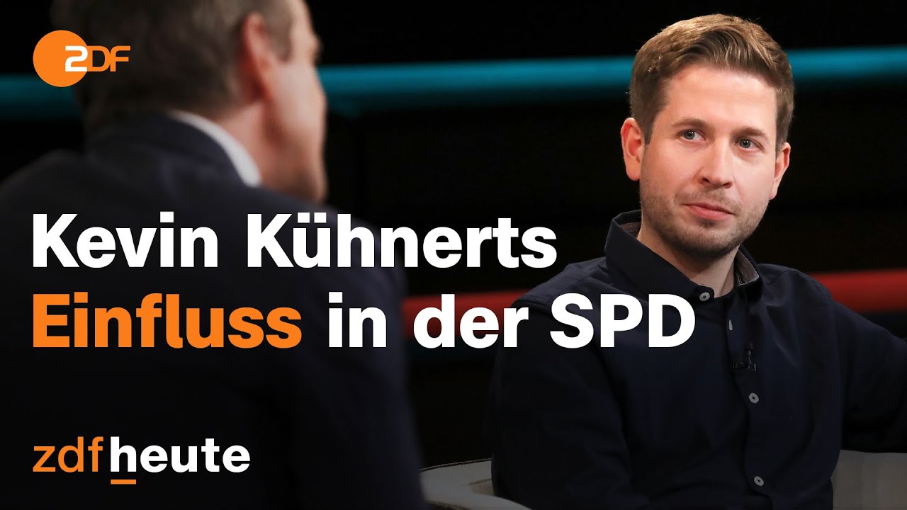 Kevin Kühnert: Geheimer Strippenzieher der SPD? | Markus Lanz vom 14.10.2021
