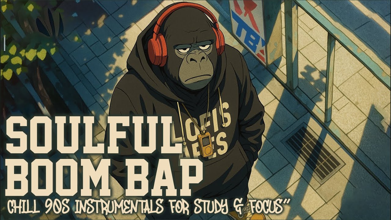 💿 Soulful Boom Bap Sessions | Lo-Fi 90s Hip-Hop Instrumentals for Chill and Focusn
