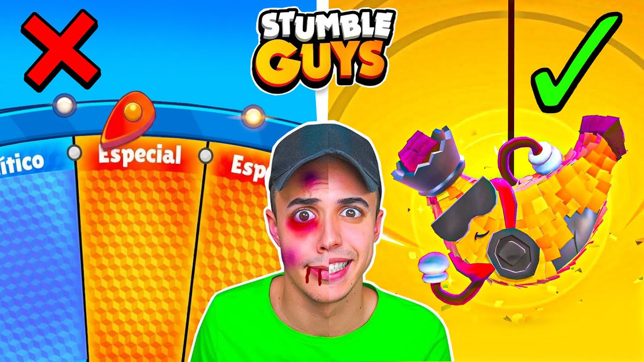 ADIOS A LAS RULETAS EN STUMBLE GUYS...😭