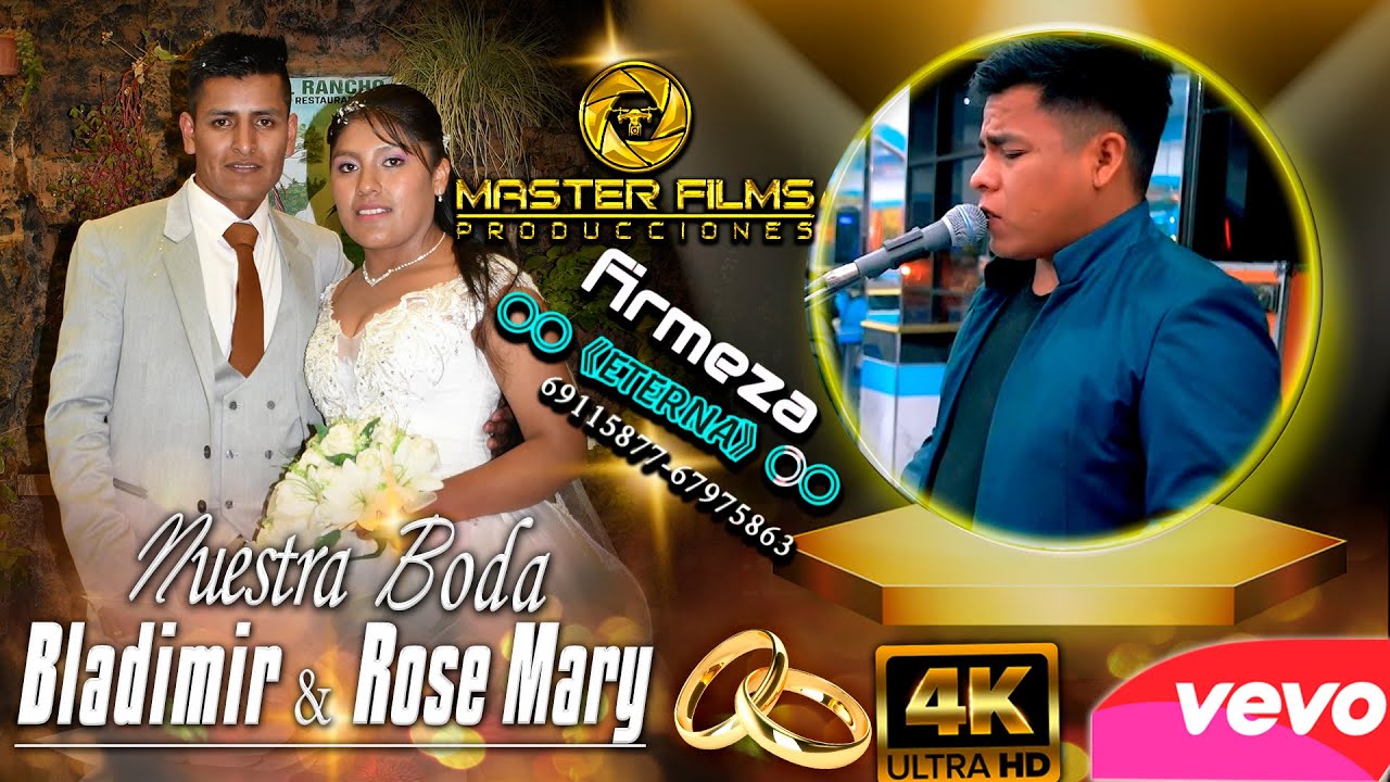 MINISTERIO FIRMEZA ETERNA / BODA BLAMIDIMIR & ROSE MARY