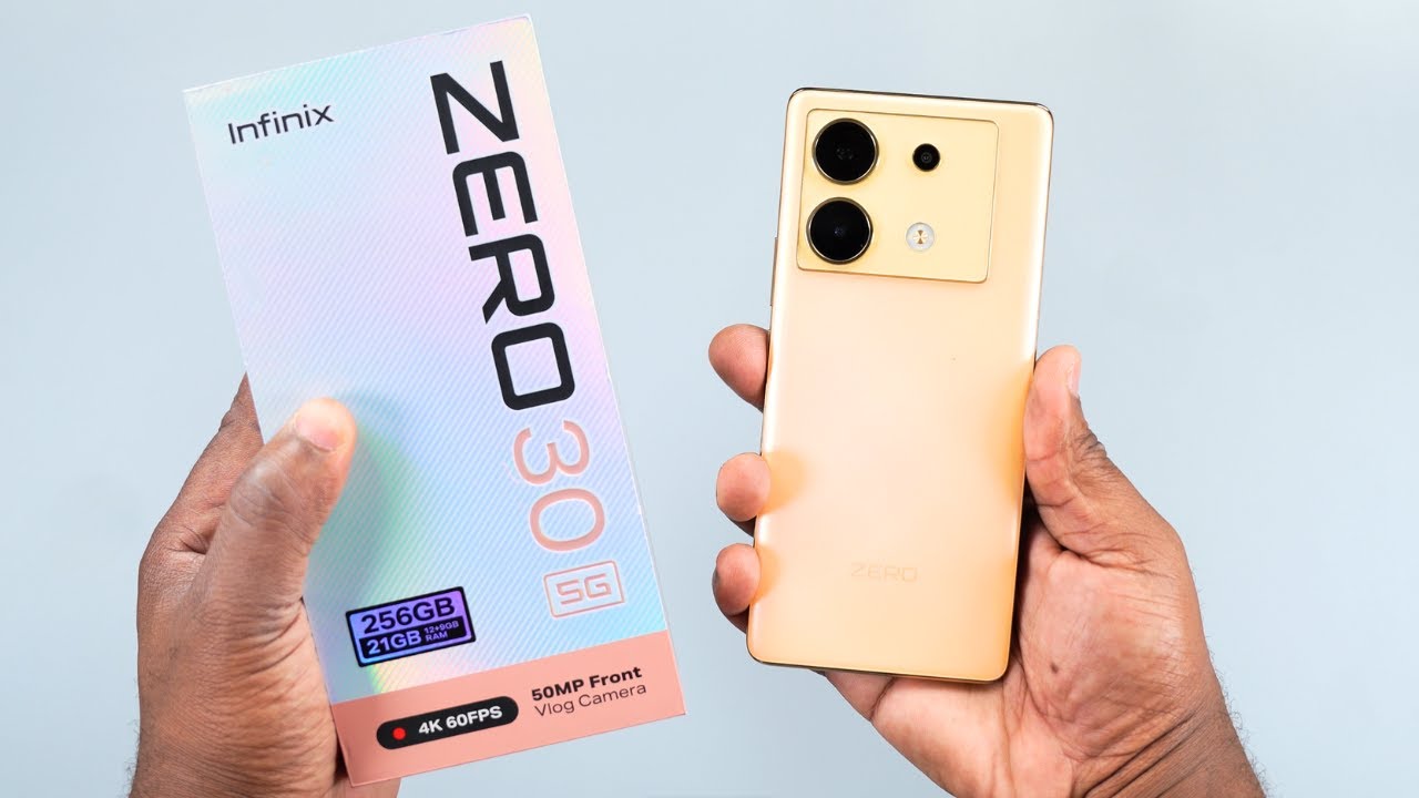 Распаковка и обзор Infinix Zero 30 5g
