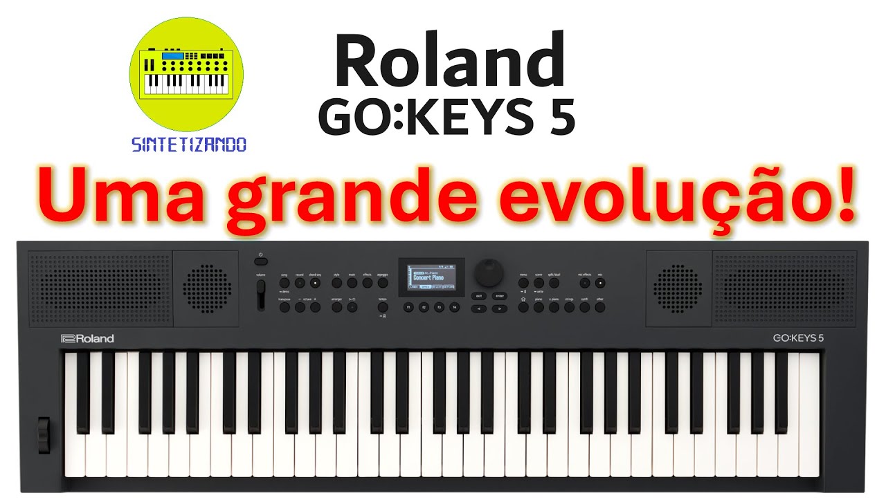 Roland Go:Keys 5 - Uma grande evolução!