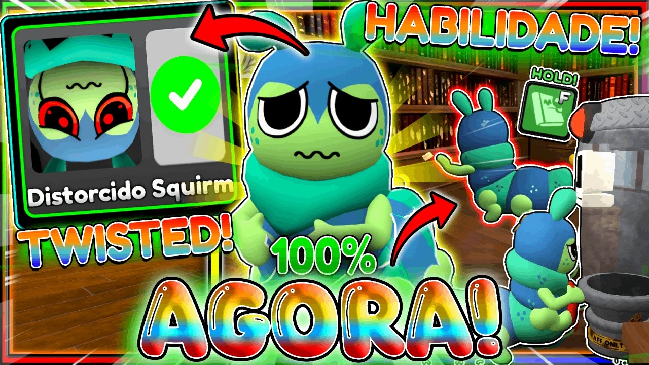 😱SQUIRM EXTRAI RÁPIDO❗😲CONSIGA ELE AGORA❗100% PESQUISA+ TUDO SOBRE ELE❗🐛 #dandysworld 👀✅